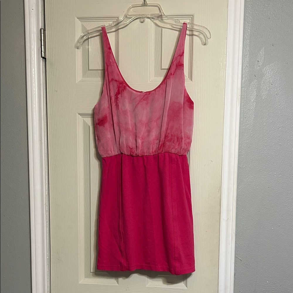 💸30%Off2🛒 Alice & Olivia pink silk blend sleeveless dress